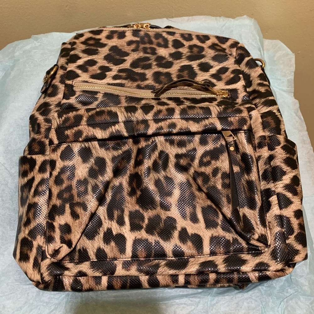 COPY - Mackenzie Backpack/Purse (Brown Leopard)